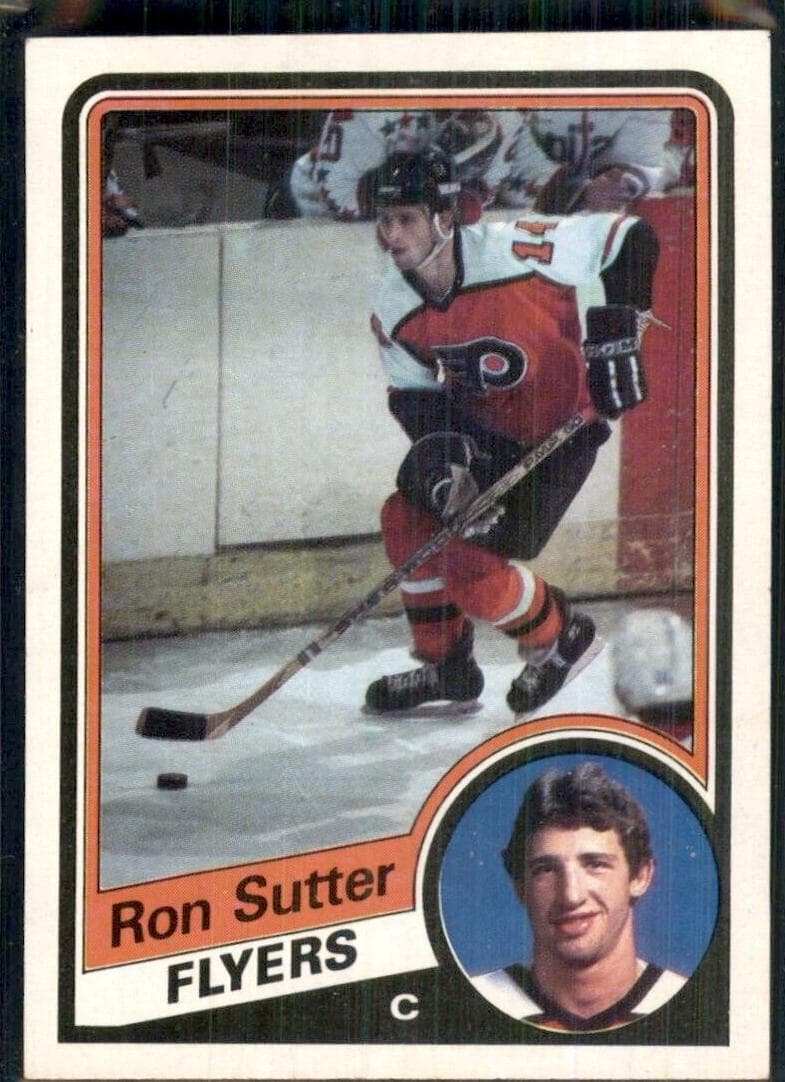 Ron Sutter 1984 topps Topps