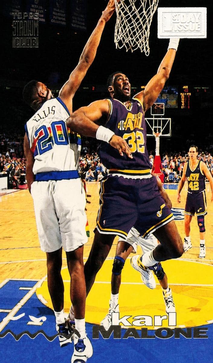 Karl Malone 1993 unknown Stadium Club