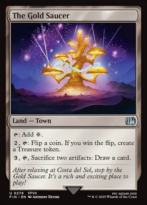 The Gold Saucer 2025 Magic: The Gathering Final Fantasy