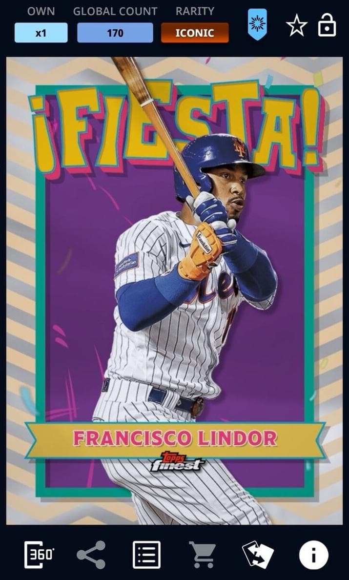 Francisco Lindor 2024 unknown Finest