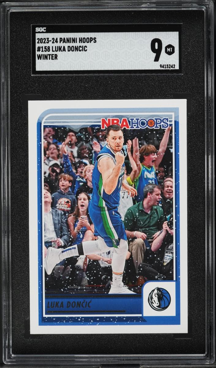 Luka Doncic 2023 panini Hoops Premium Stock