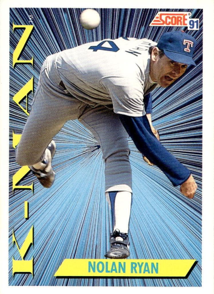 Nolan Ryan 1991 panini Score