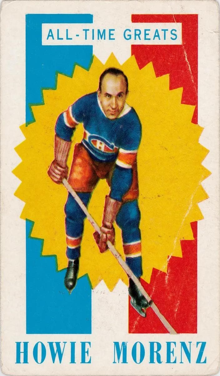 Howie Morenz 1960 topps Topps