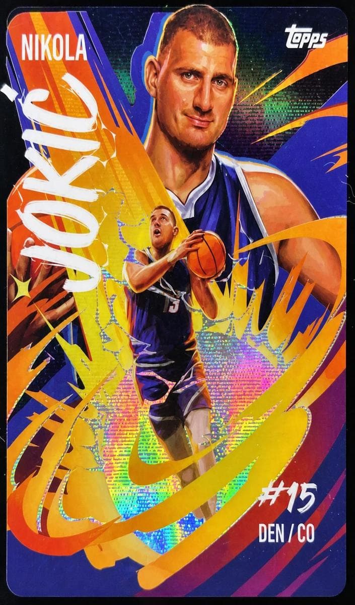 Nikola Jokić 2024 topps Topps Chrome