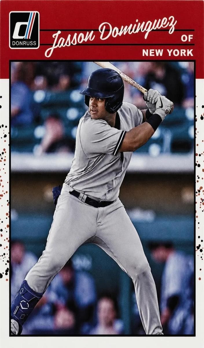 Jasson Dominguez 2023 panini Donruss