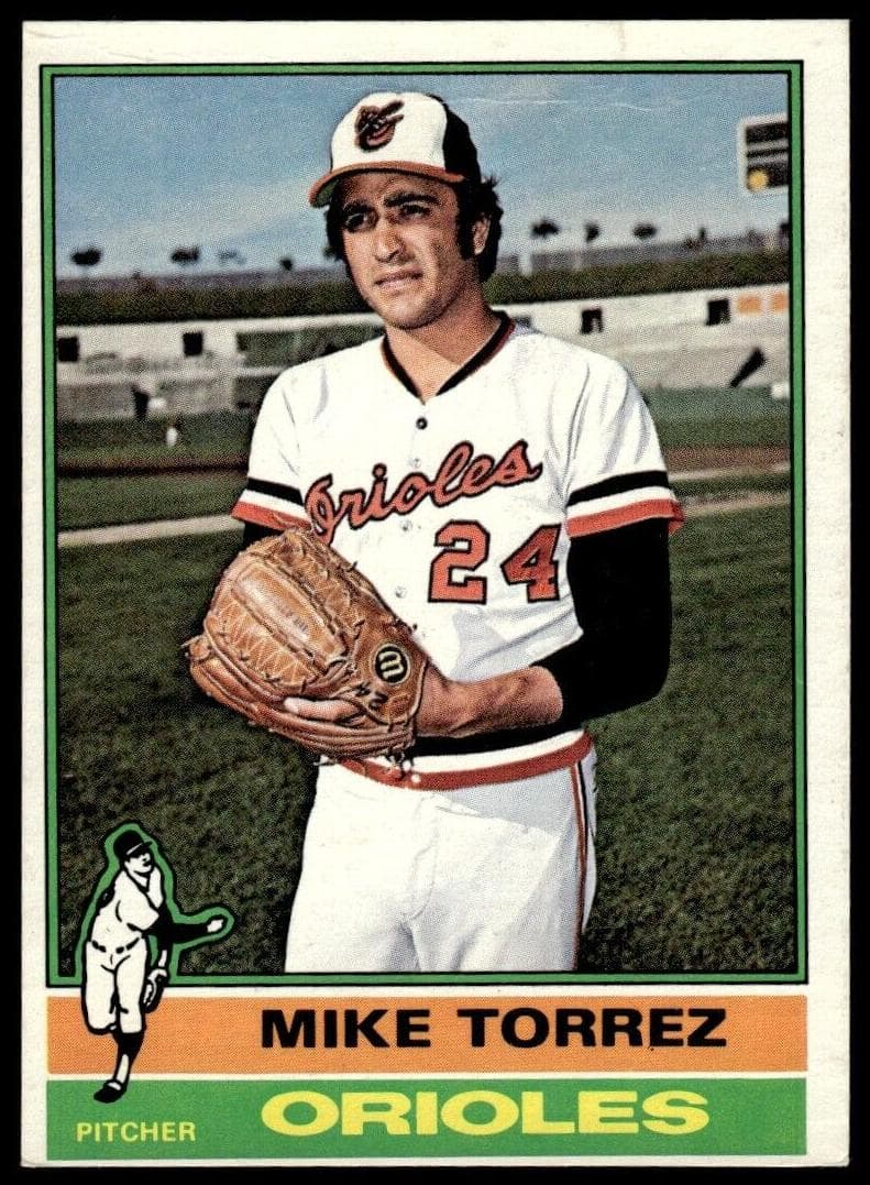 Mike Torrez 1976 topps