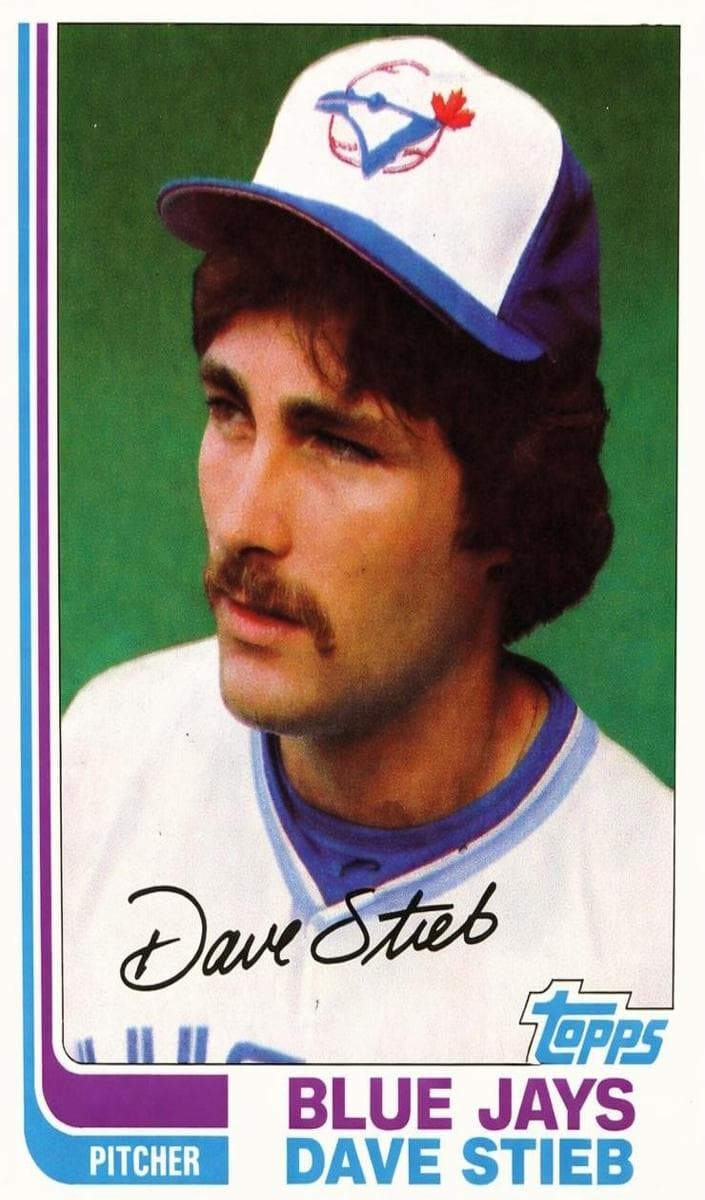Dave Stieb 1982 topps Topps