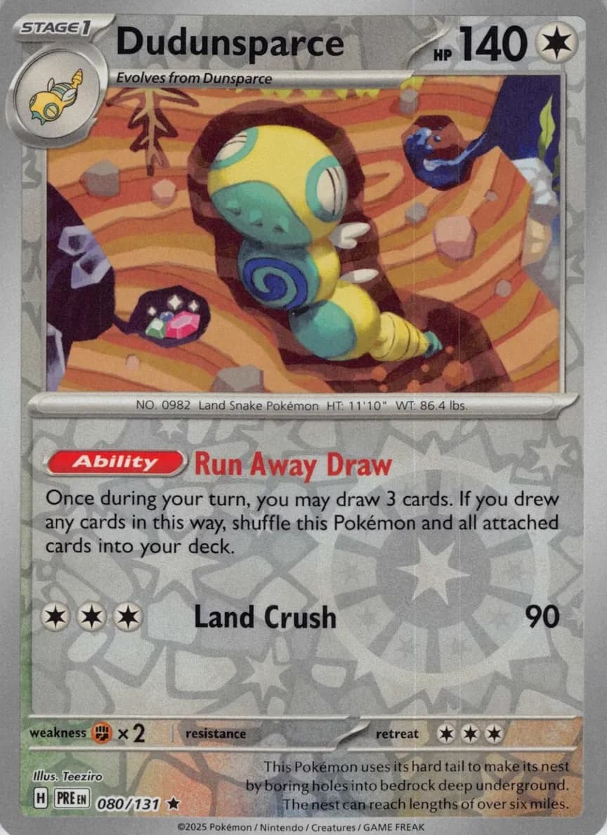 Dudunsparce #80
