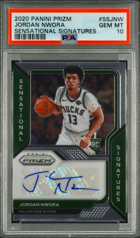 Jordan Nwora 2020 panini Panini Prizm