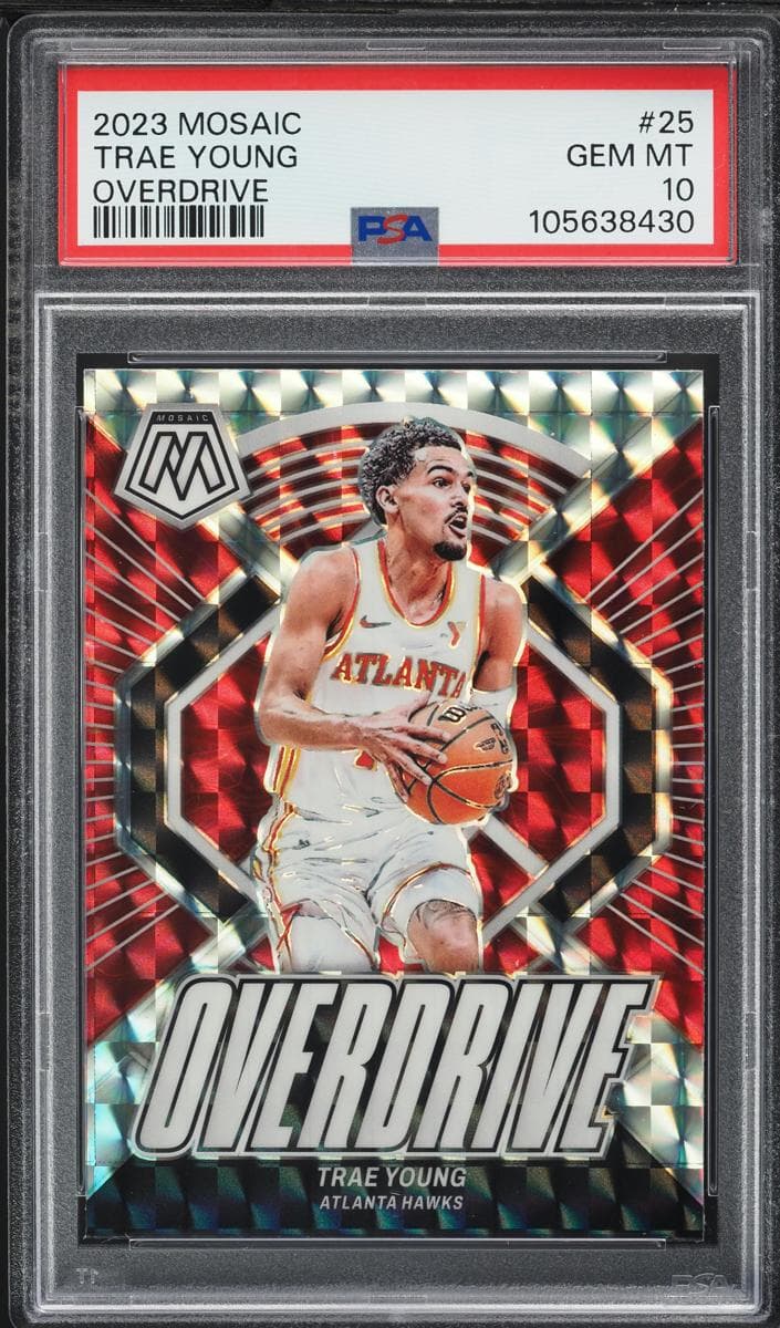Trae Young 2023 panini Panini Mosaic