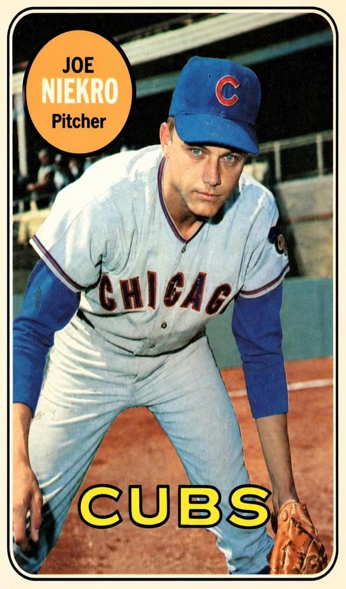 Joe Niekro 1969 topps O-Pee-Chee