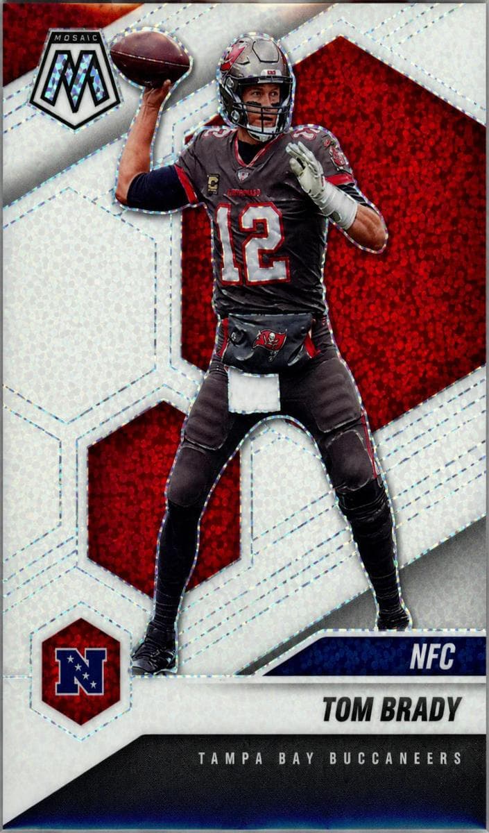 Tom Brady 2021 panini Panini Mosaic