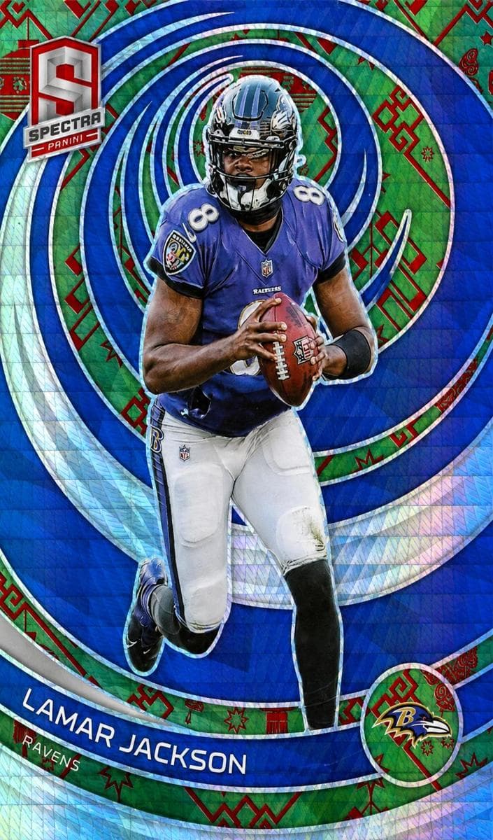 Lamar Jackson 2023 panini Panini Spectra