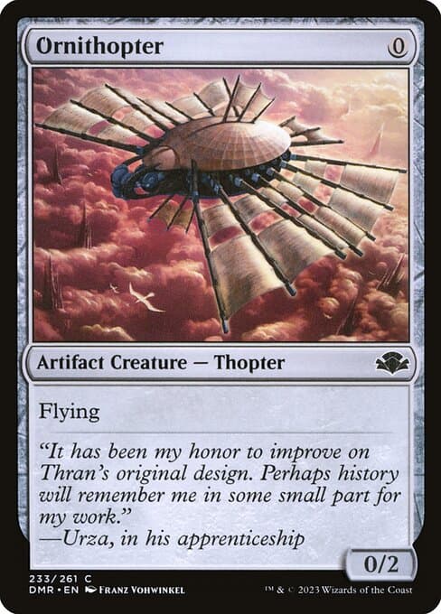 Ornithopter 2017 Magic: The Gathering Aether Revolt