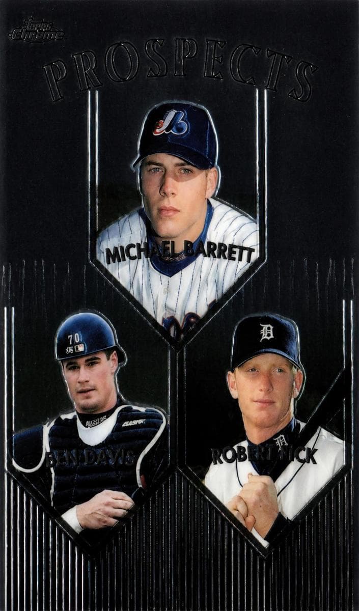 Michael Barrett 1999 topps Chrome