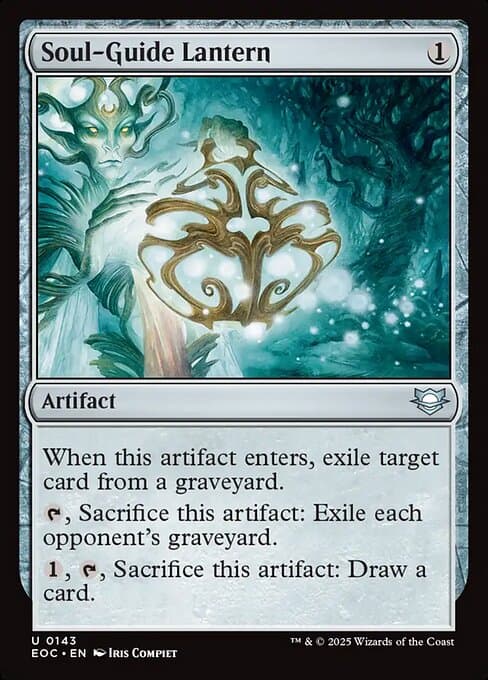 Soul-Guide Lantern 2025 Magic: The Gathering Aetherdrift Commander