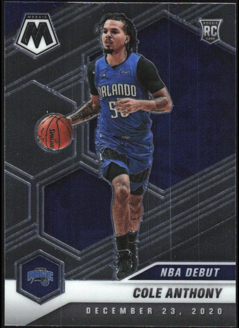 Cole Anthony 2020 panini Panini Mosaic