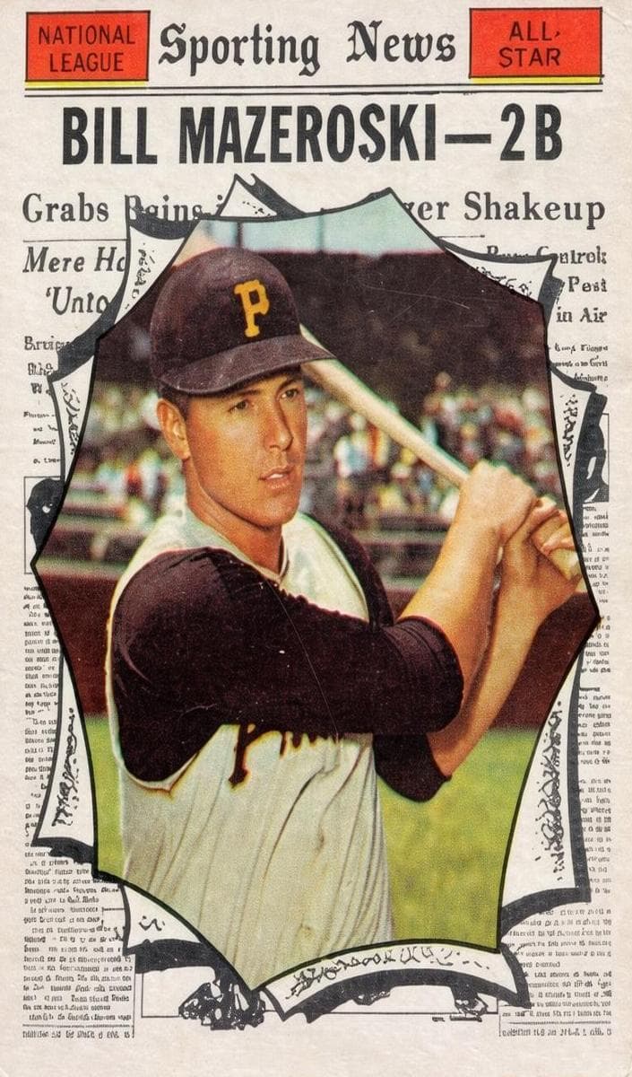 Bill Mazeroski 1961 topps Topps