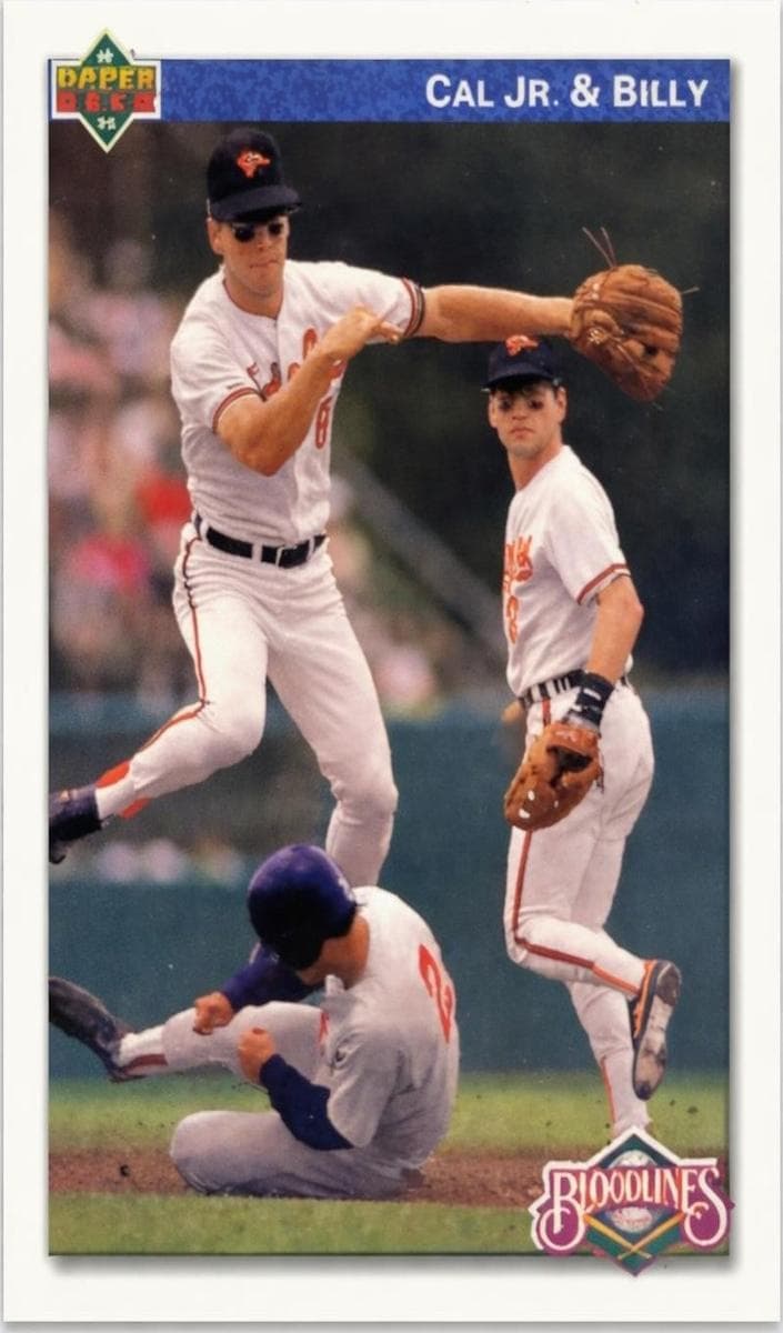 Cal Ripken Jr. / Billy Ripken 1992 upper-deck Upper Deck