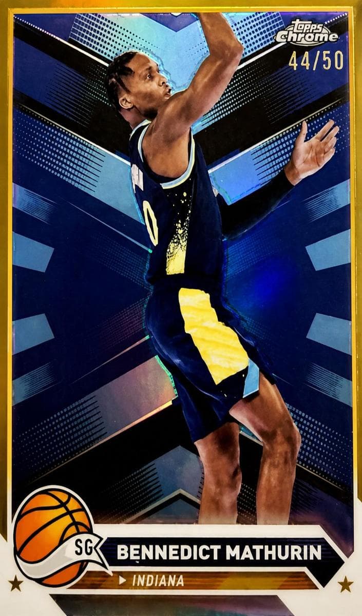 Bennedict Mathurin 2023 topps Topps Chrome