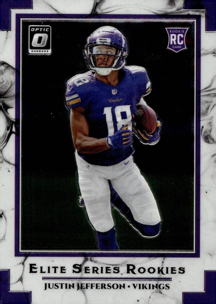 Justin Jefferson 2020 panini Donruss