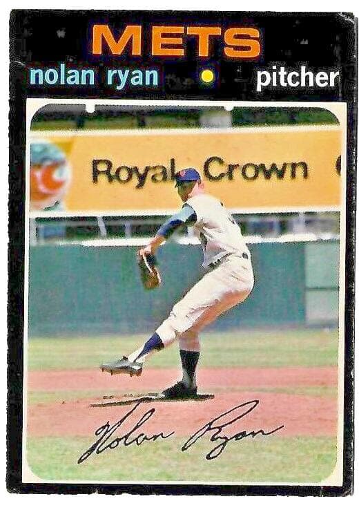 Nolan Ryan 1971 topps O-Pee-Chee