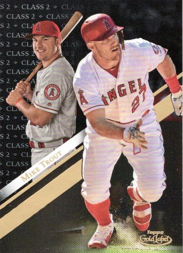Mike Trout 2019 topps Topps Heritage