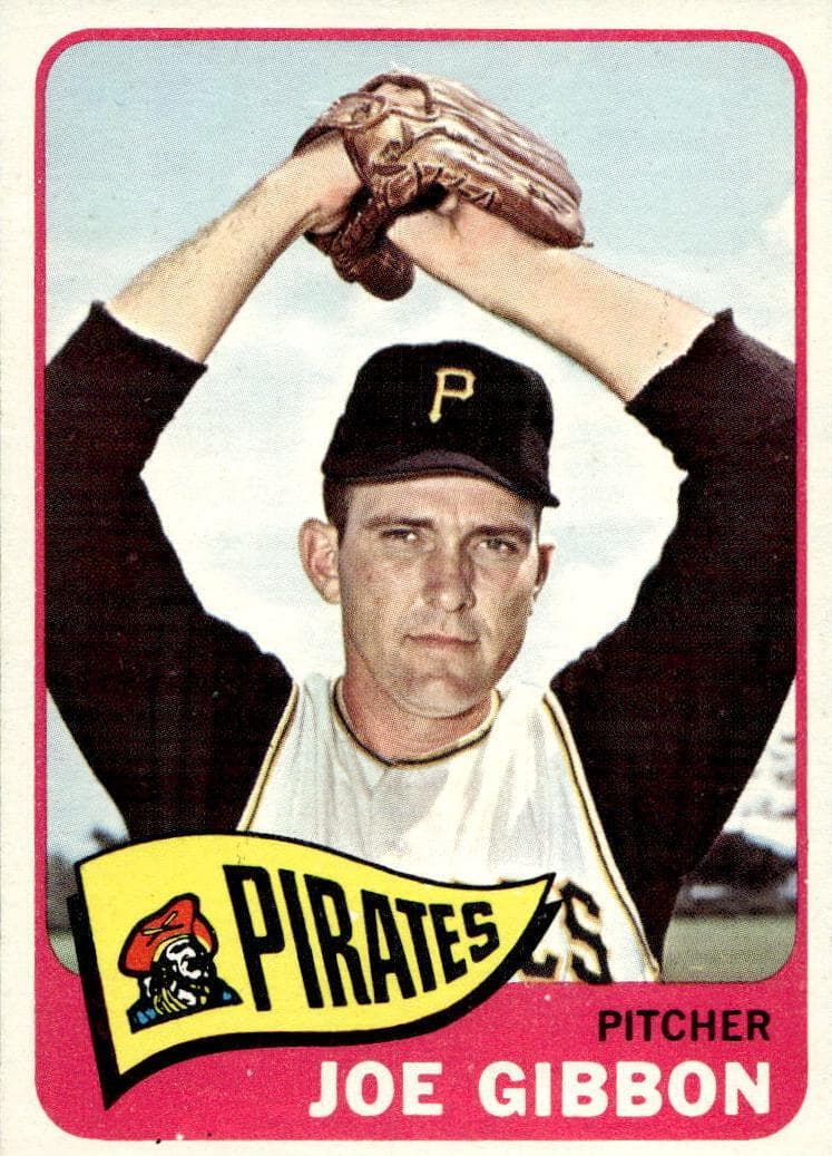 Joe Gibbon 1965 topps Topps