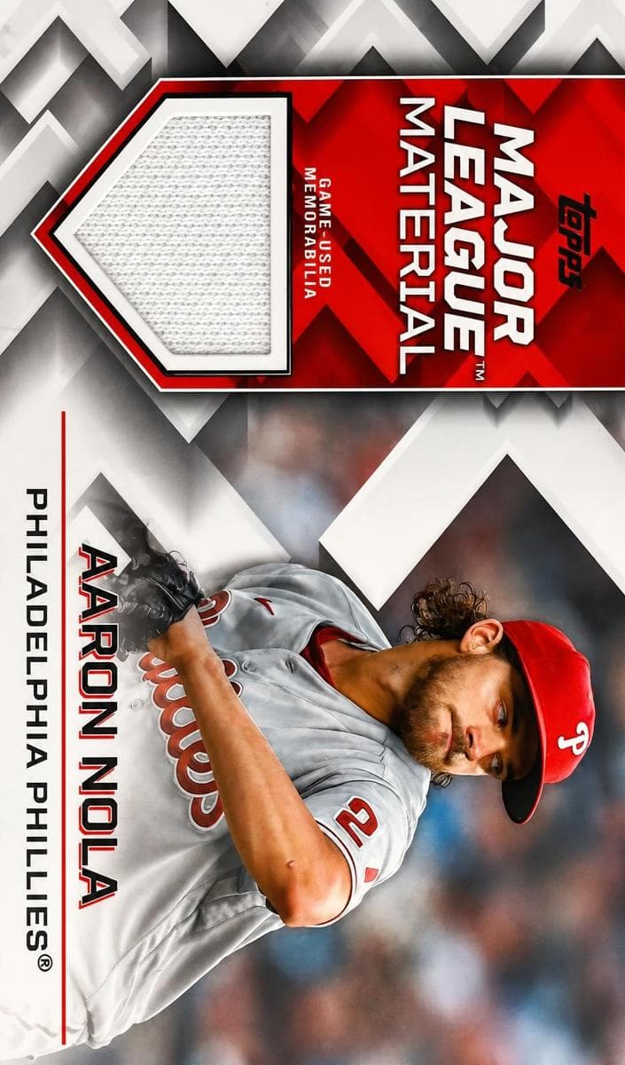 Aaron Nola 2022 topps Topps