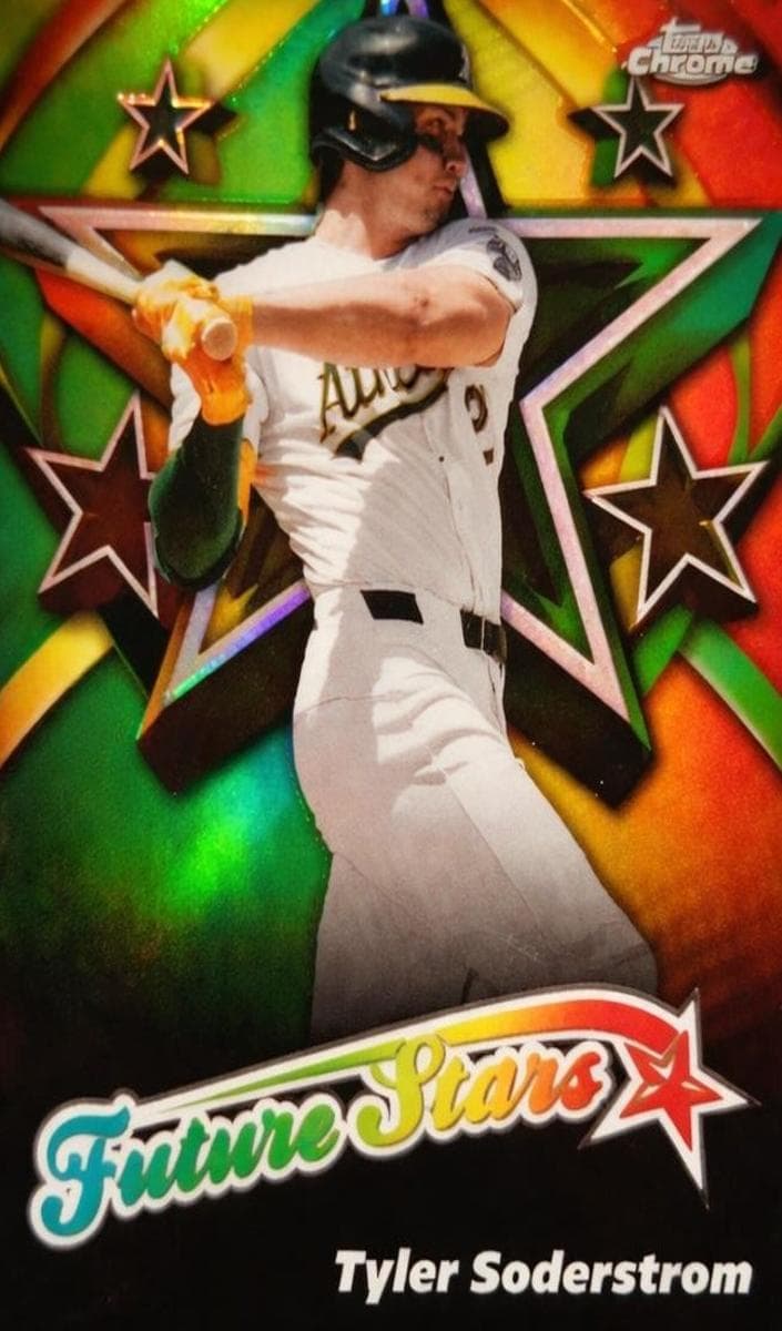 Tyler Soderstrom 2025 topps Topps Chrome