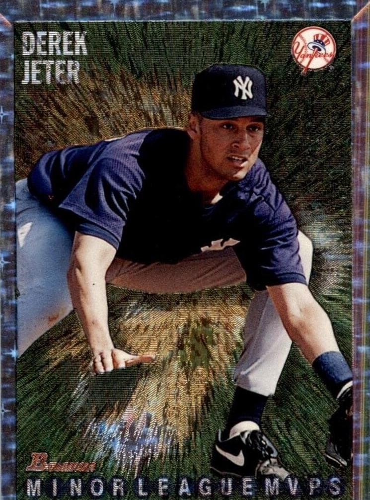 Derek Jeter 1995 bowman Bowman