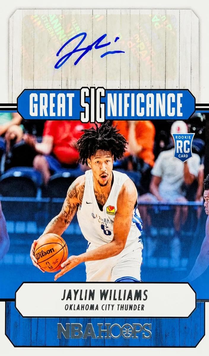Jaylin Williams 2022 panini Hoops