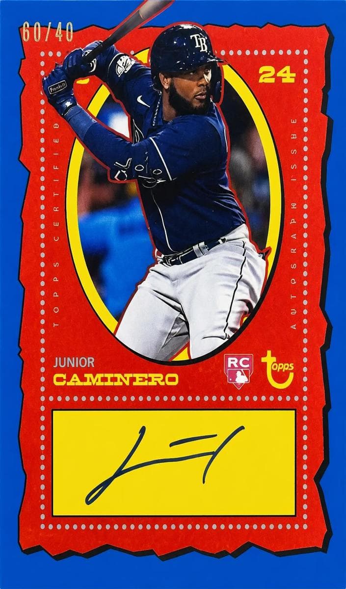 Junior Caminero 2024 topps
