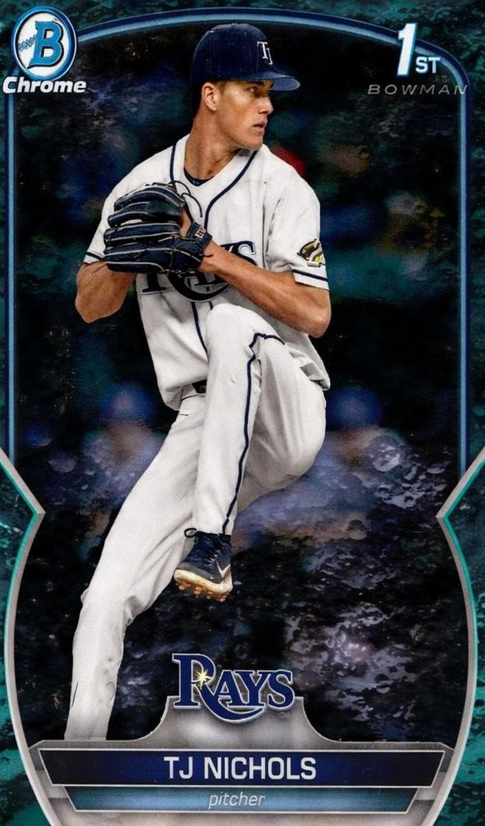 TJ Nichols trading card