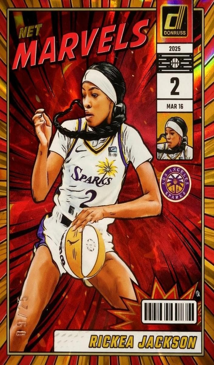 Rickea Jackson 2025 panini Donruss WNBA