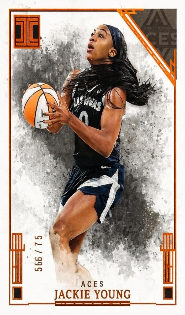 Jackie Young 2025 panini Panini WNBA Impeccable