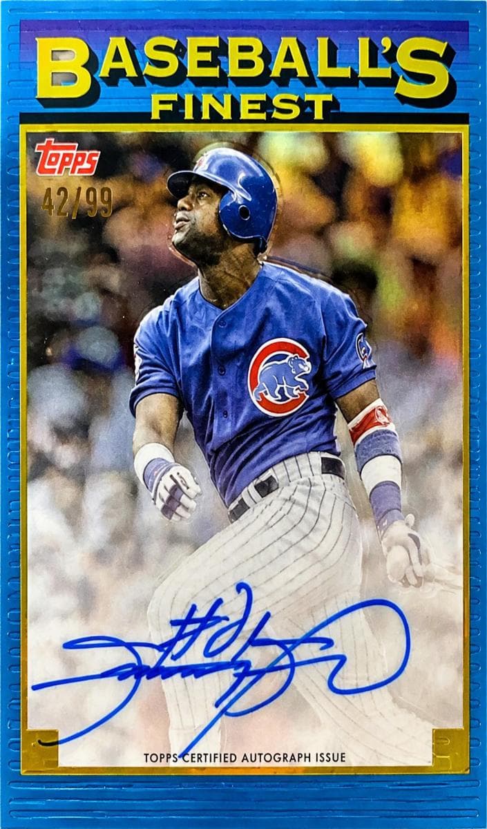 Sammy Sosa 2024 unknown Finest