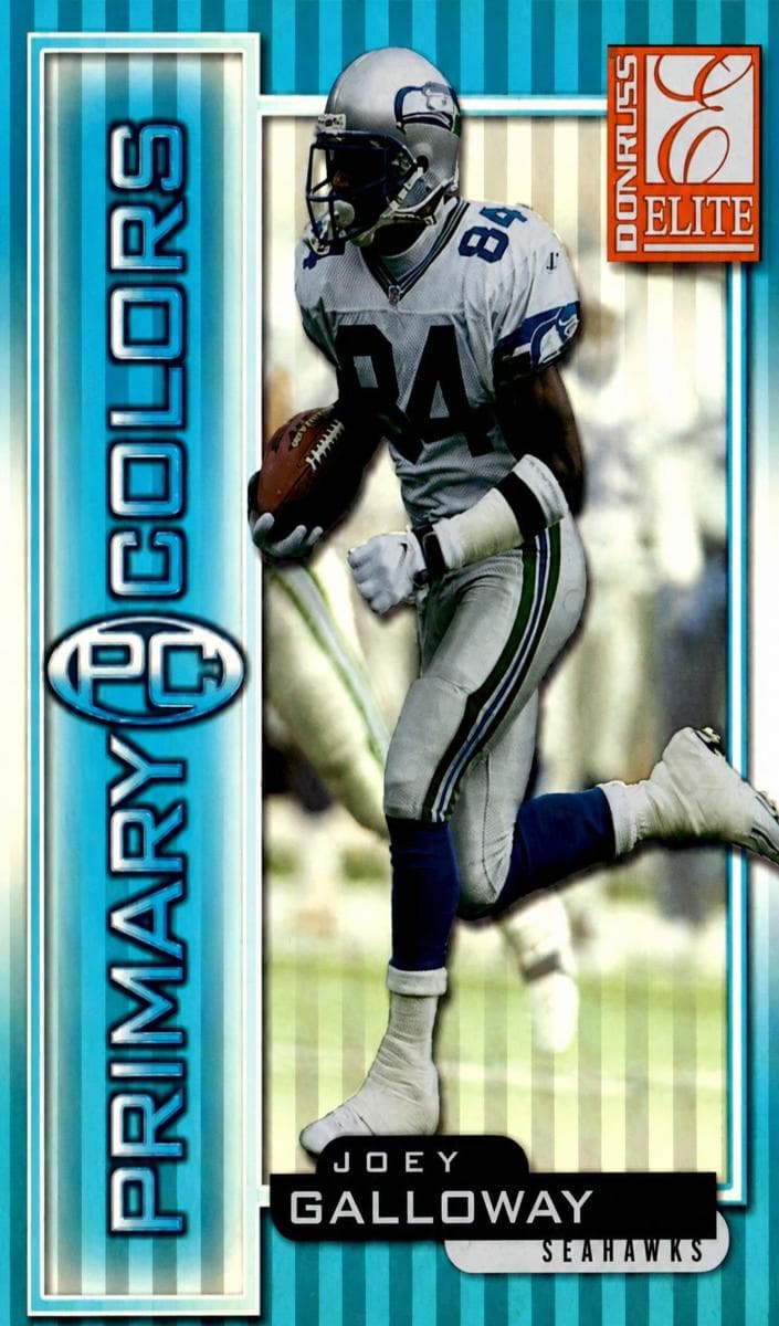 Joey Galloway 1999 panini Donruss Elite