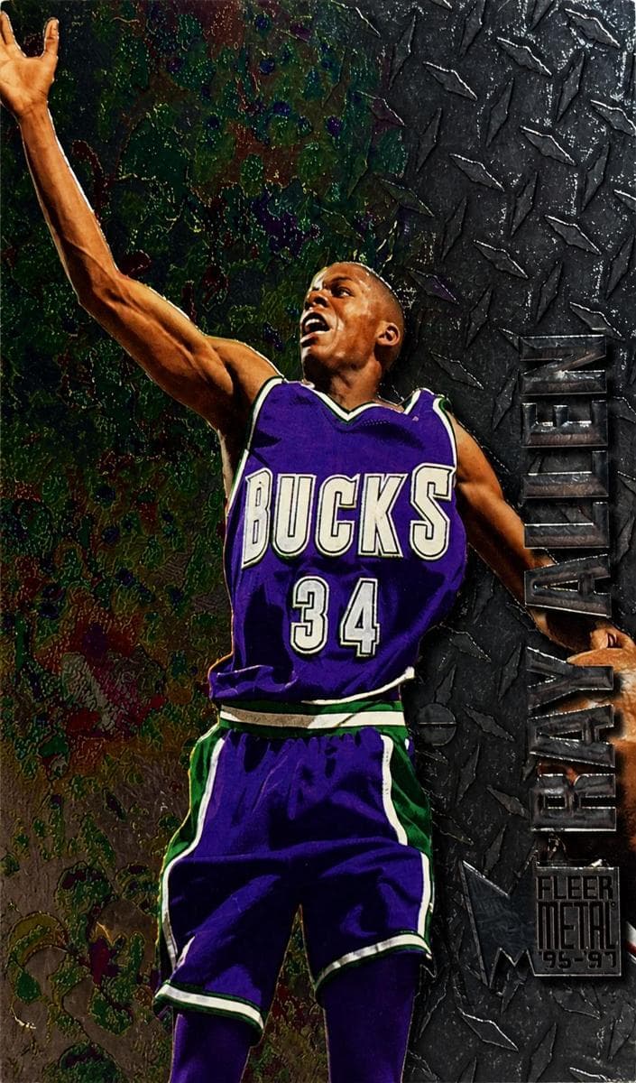 Ray Allen 1996 fleer