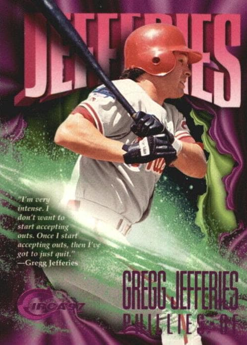 Gregg Jefferies 1997 unknown Circa