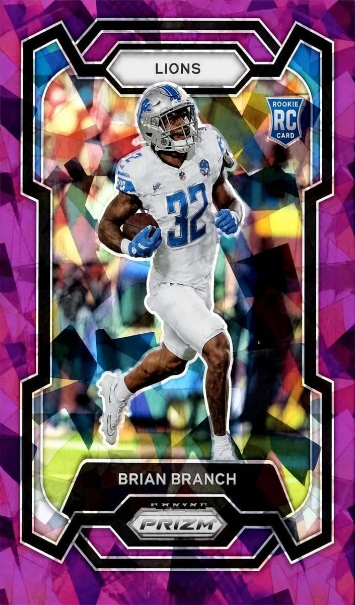 Brian Branch 2023 panini Panini Donruss
