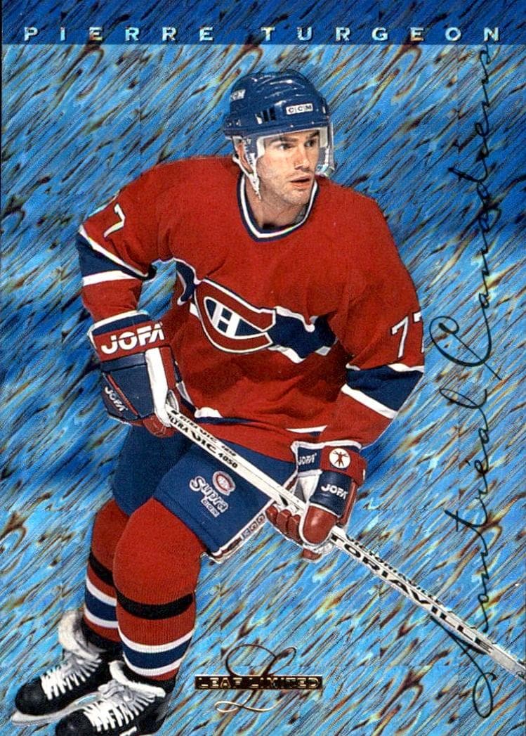 Pierre Turgeon 1995 leaf Leaf Limited