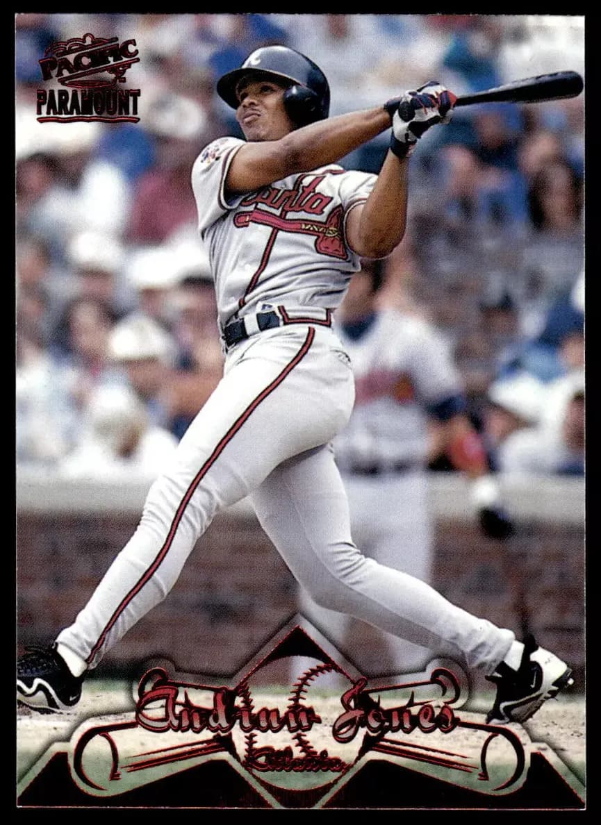 Andruw Jones 1998 unknown Pacific Paramount