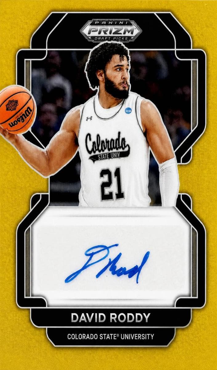 David Roddy 2022 panini Panini Prizm Draft Picks
