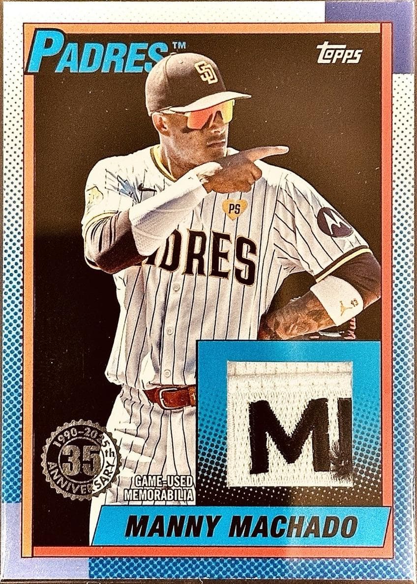 Manny Machado 2025 topps Topps