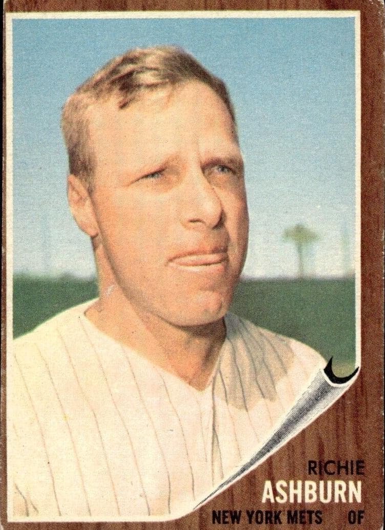 Richie Ashburn 1962 topps Topps