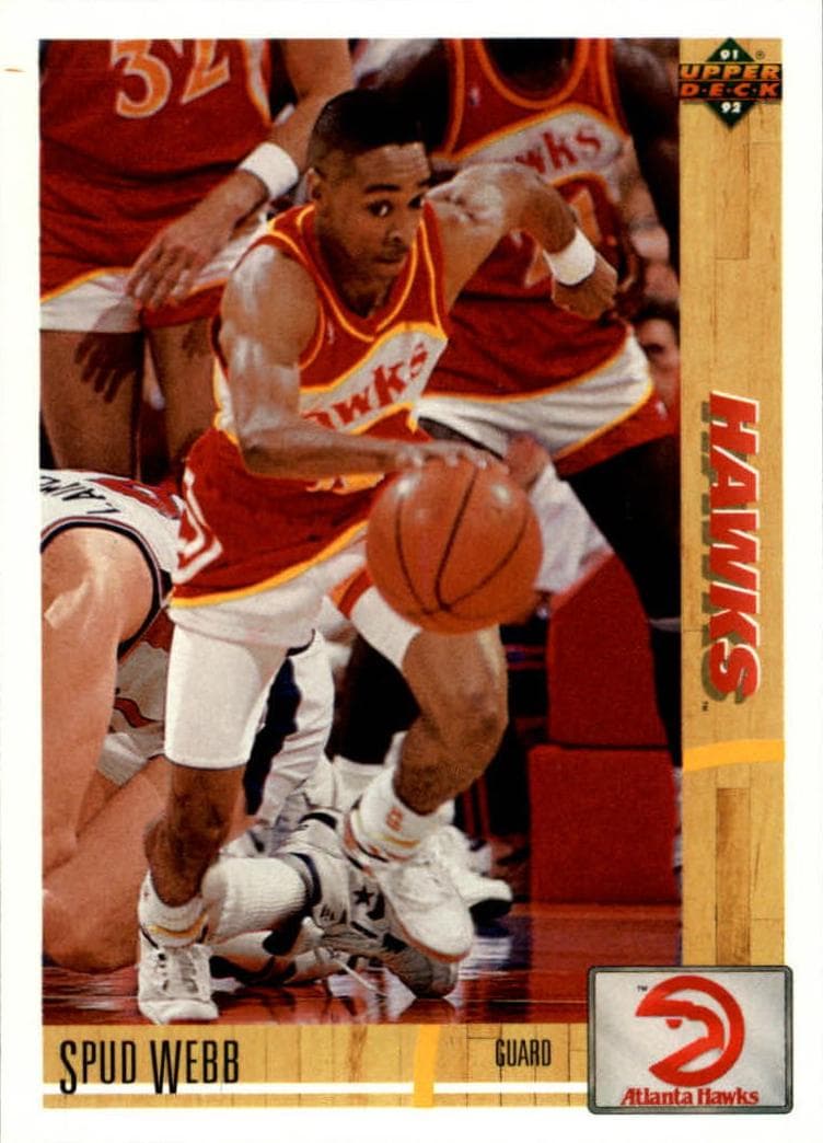 Spud Webb 1991 upper-deck Upper Deck