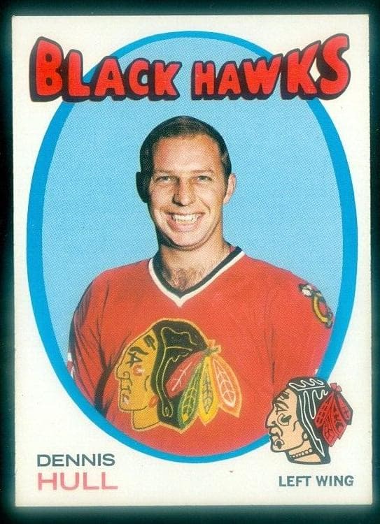 Dennis Hull 1971 topps Topps