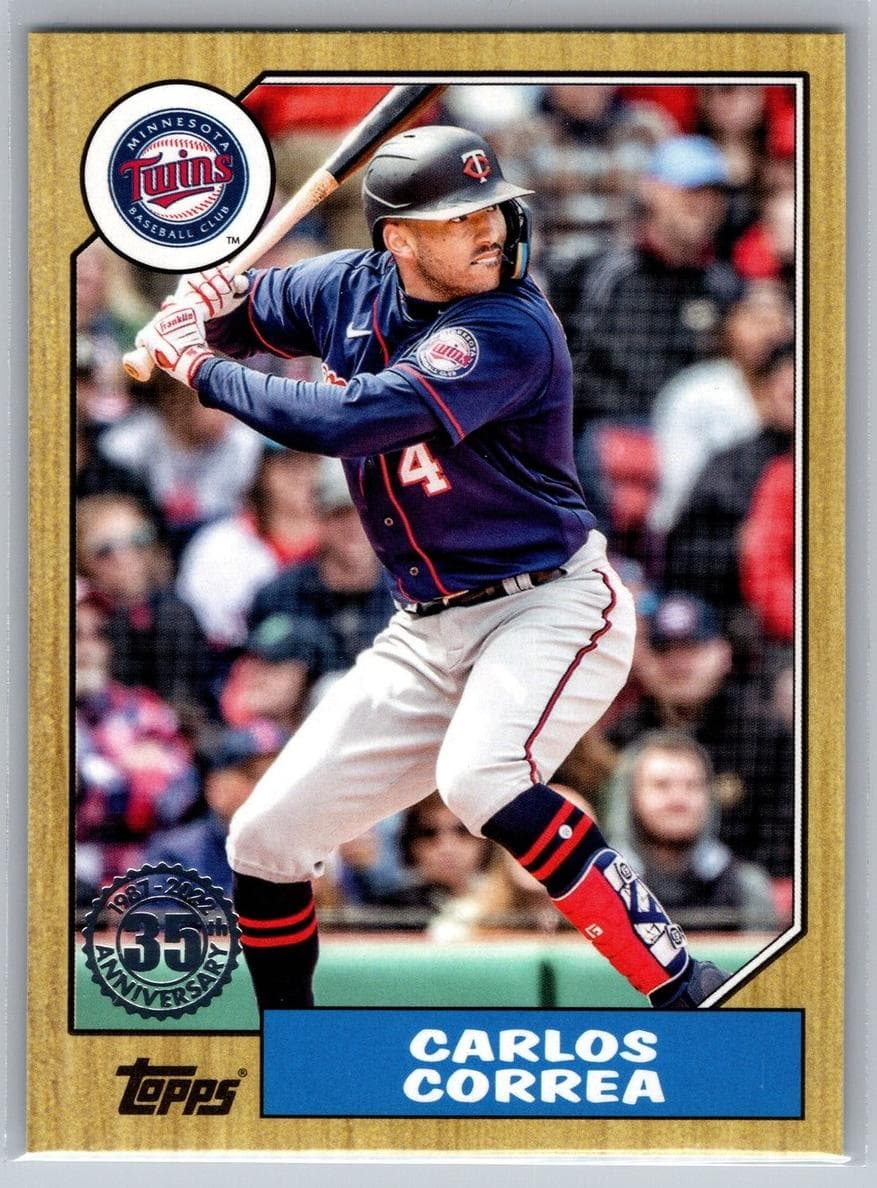 Carlos Correa 2022 topps Topps Update