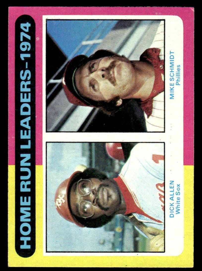 1974 Home Run Leaders (Dick Allen / Mike Schmidt) #307